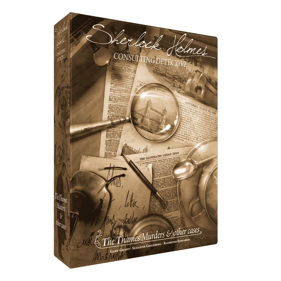 Sherlock Holmes Consulting Detective The Thames Murders & Other Cases Box Shot