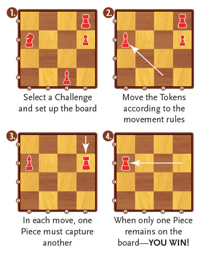 Solitaire Chess Magnetic Travel Game - Good Games