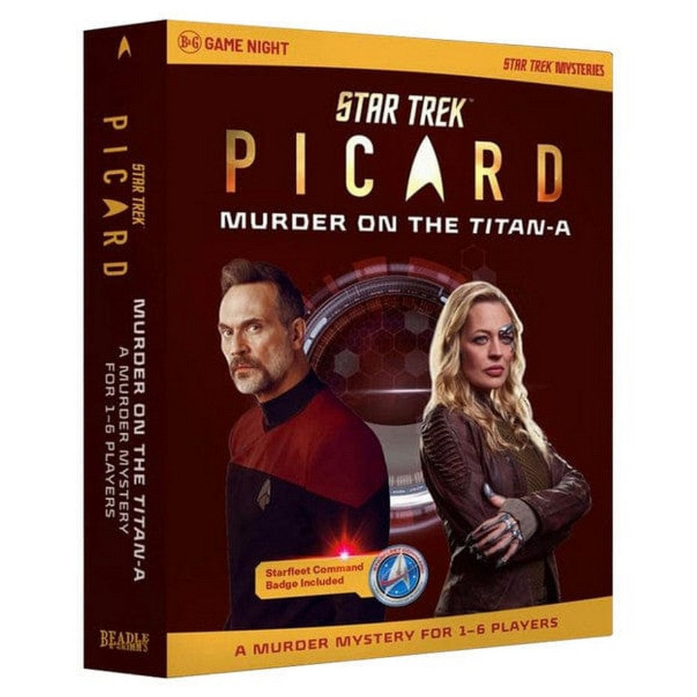 Star Trek: Picard - Murder on the Titan-A Mystery Game - Good Games