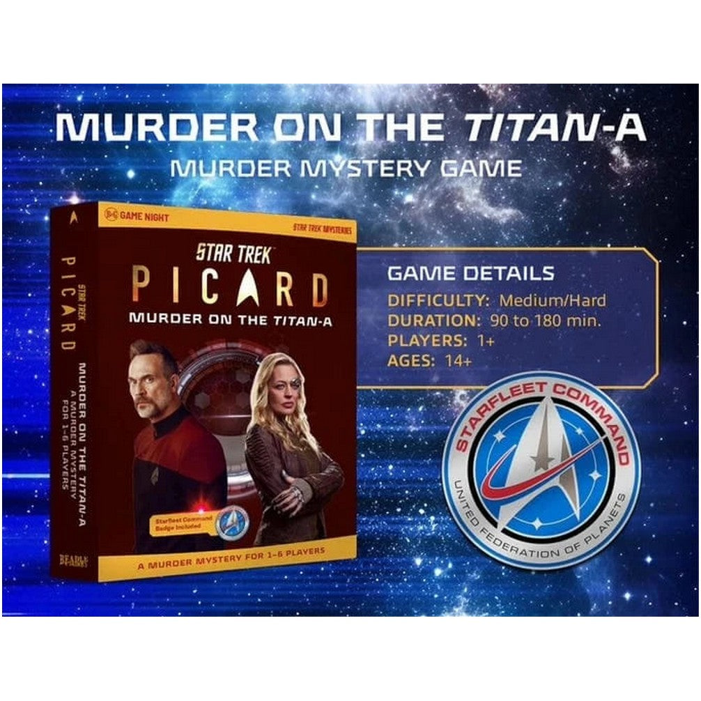 Star Trek: Picard - Murder on the Titan-A Mystery Game - Good Games