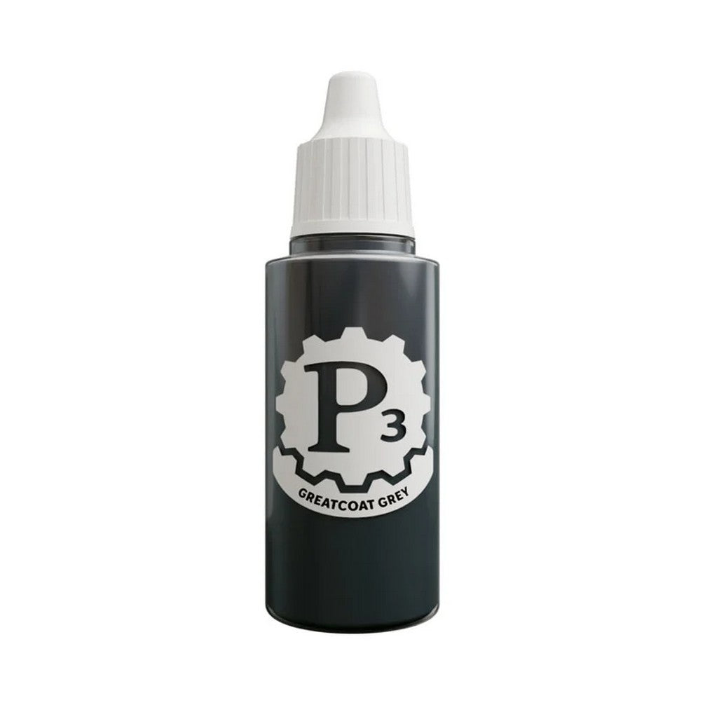 Steamforged Games P3 Paint 18ml - Greatcoat Grey - Good Games