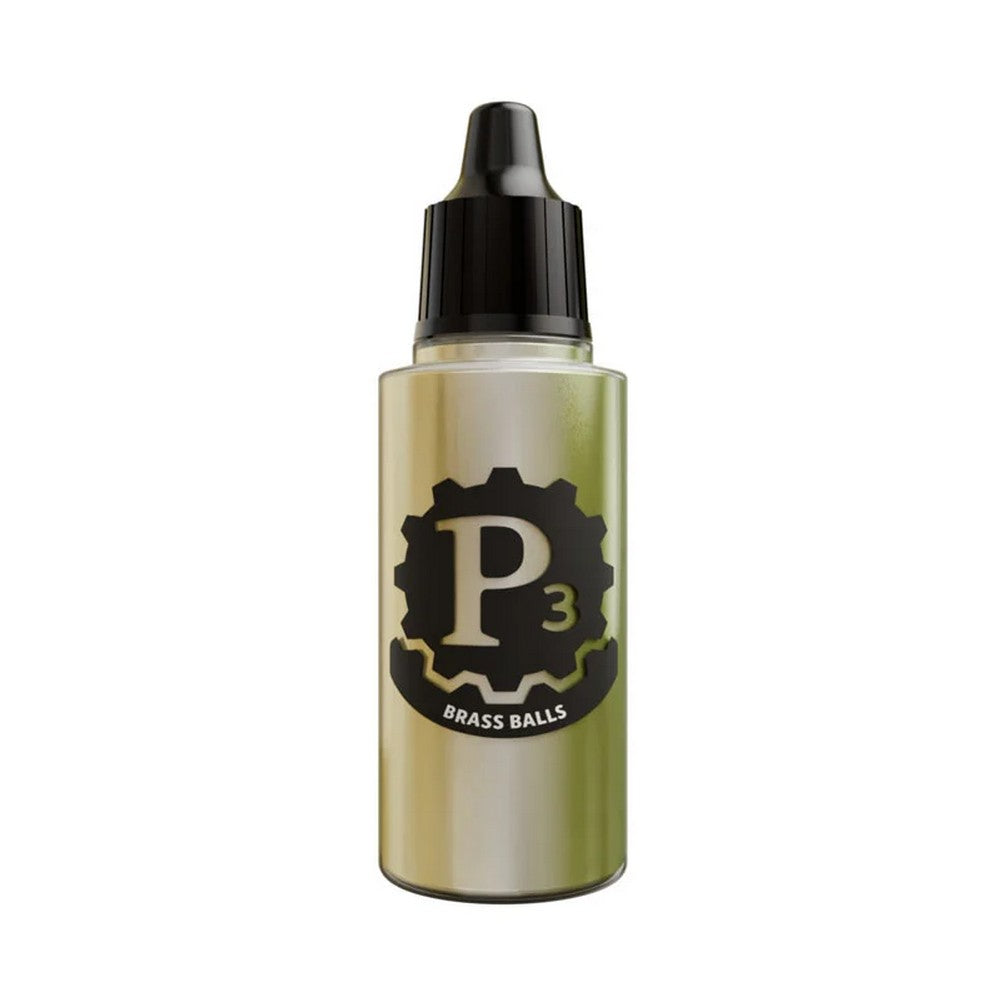 Steamforged Games P3 Paint 18ml - Metallics - Brass Balls - Good Games