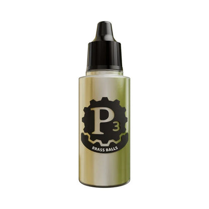 Steamforged Games P3 Paint 18ml - Metallics - Brass Balls - Good Games