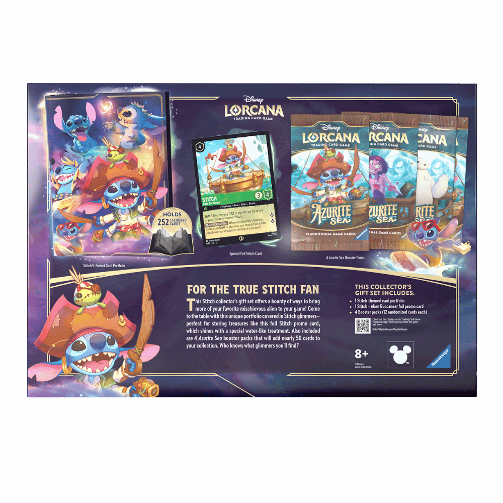 Lorcana TCG - Azurite Sea Stitch Collectors Gift Set - Good Games