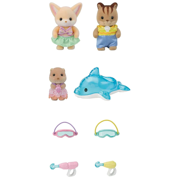 Sylvanian Families - Nursery Friends - Pool Fun Trio