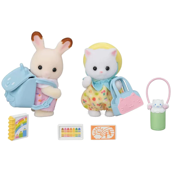Sylvanian Families - Nursery Friends -Walk Along Duo