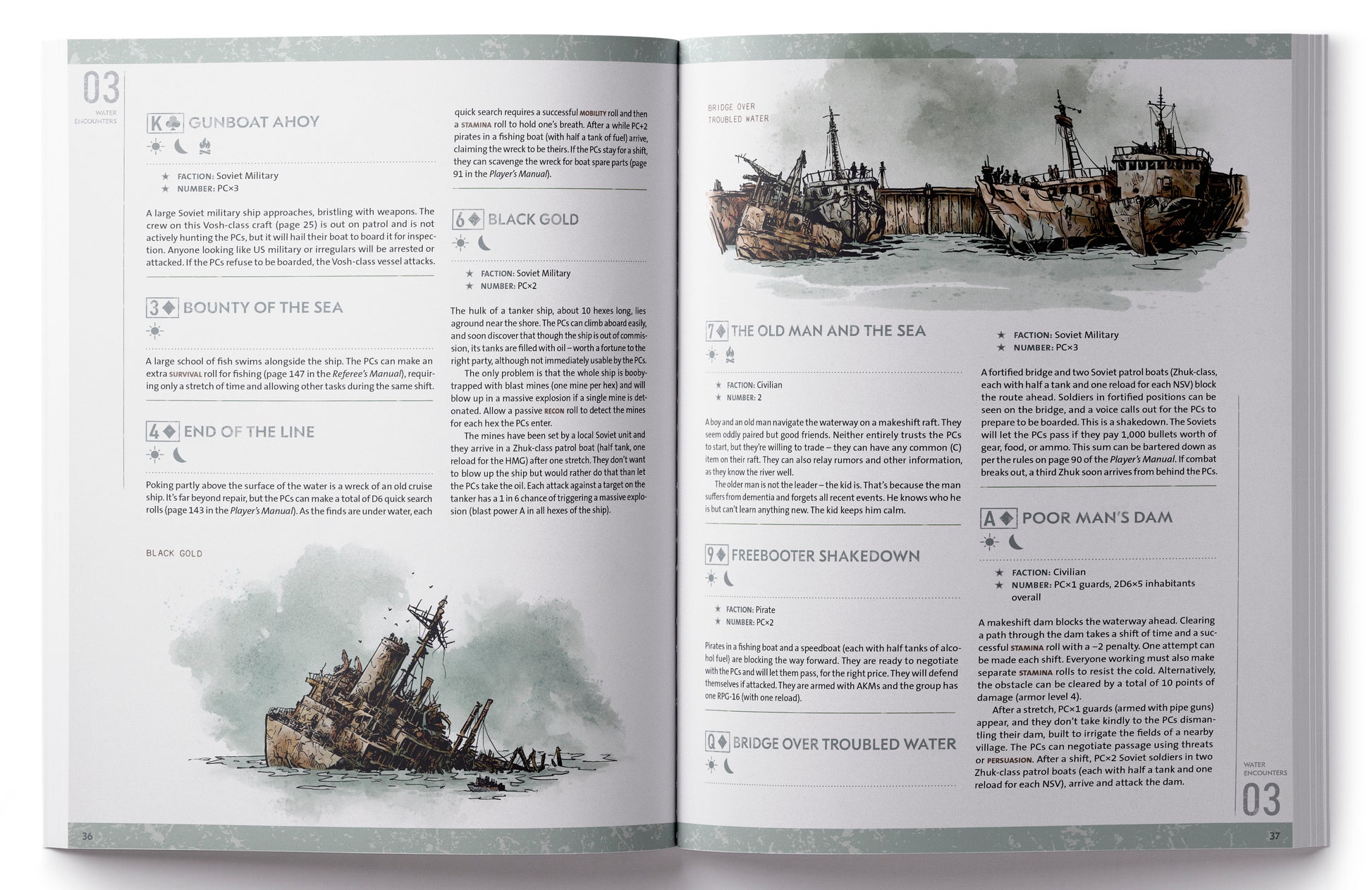 Free League Twilight: 2000 Hostile Waters RPG Book - Good Games