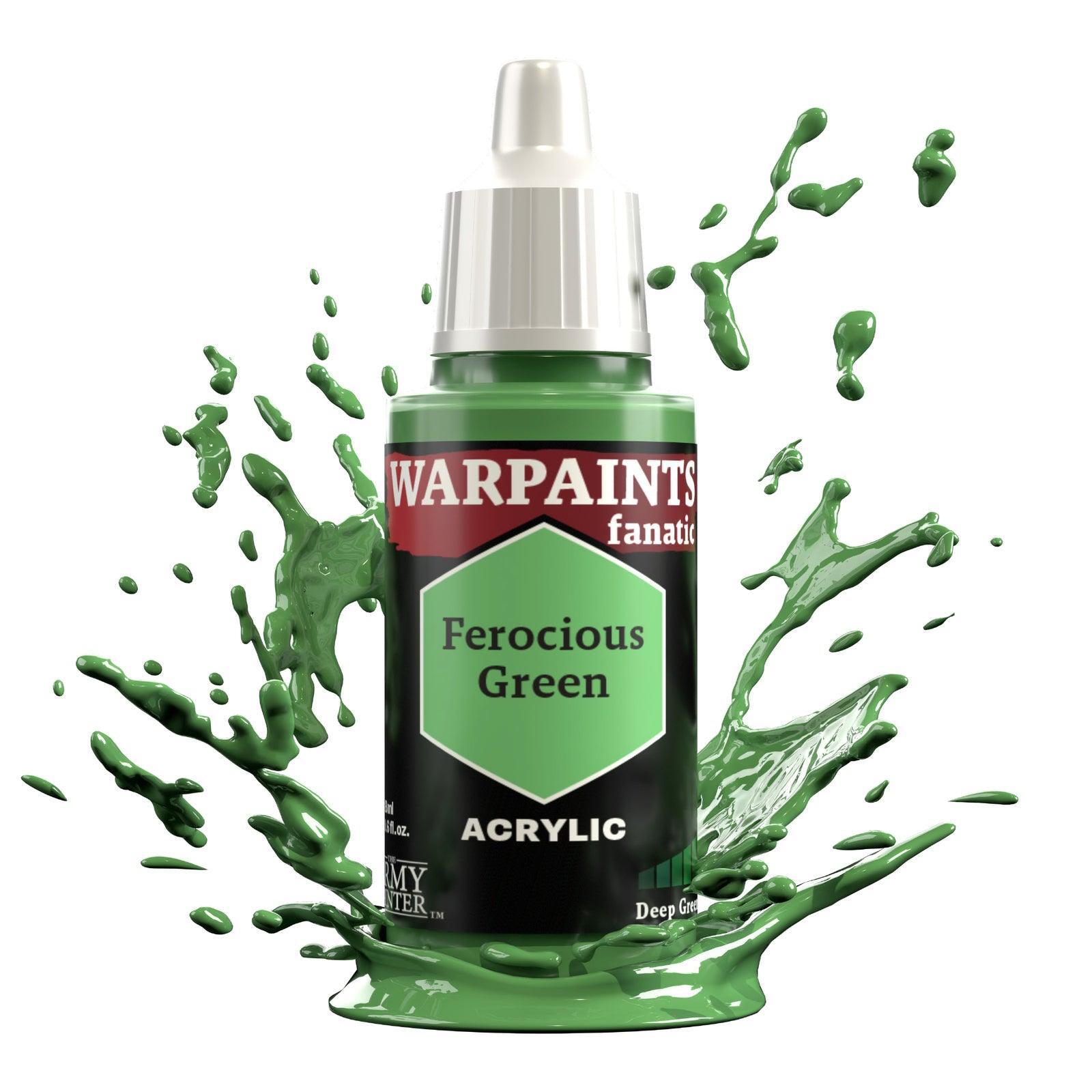 Army Painter - Warpaints Fanatic - Ferocious Green - Good Games