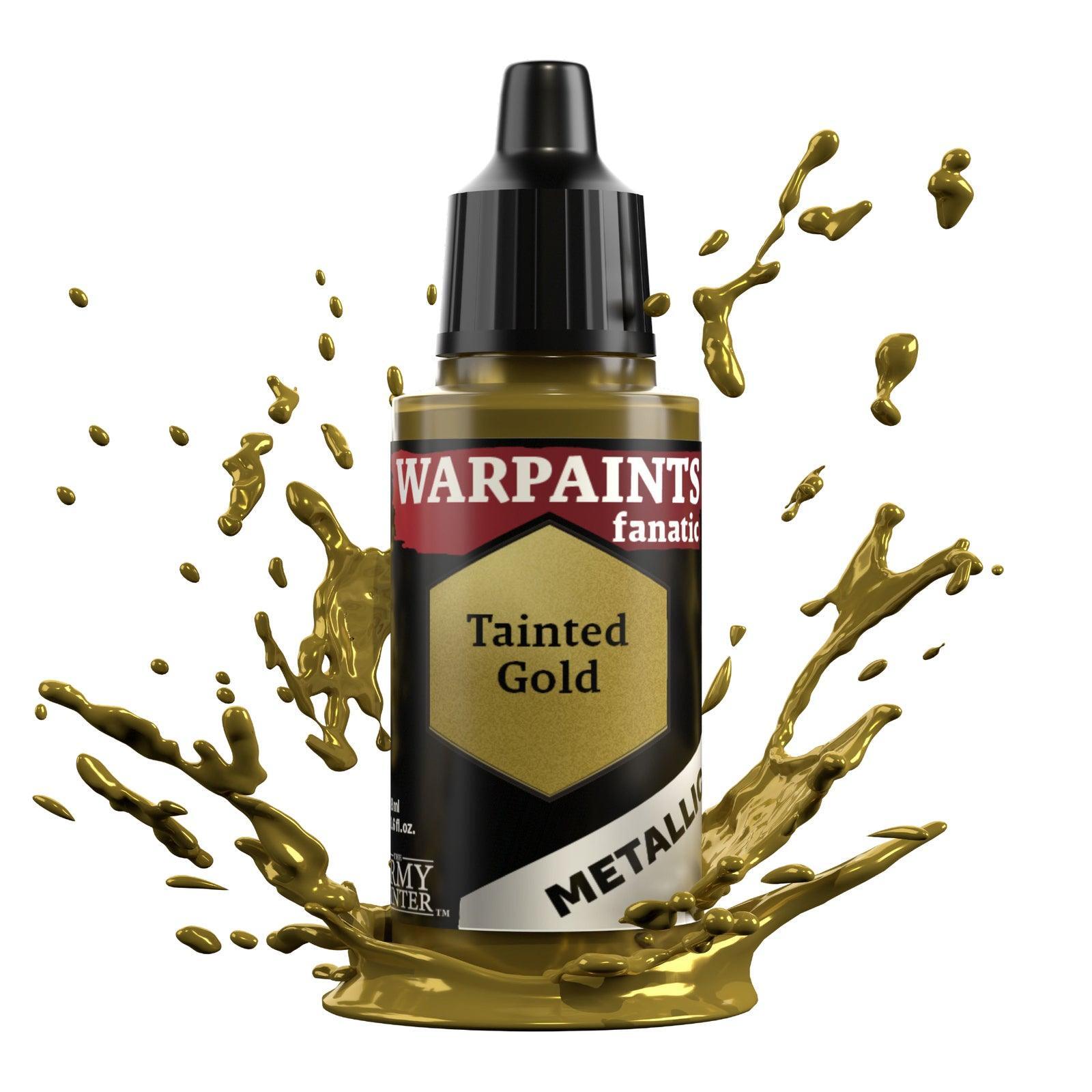 Army Painter - Warpaints Fanatic - Metallic - Tainted Gold - Good Games