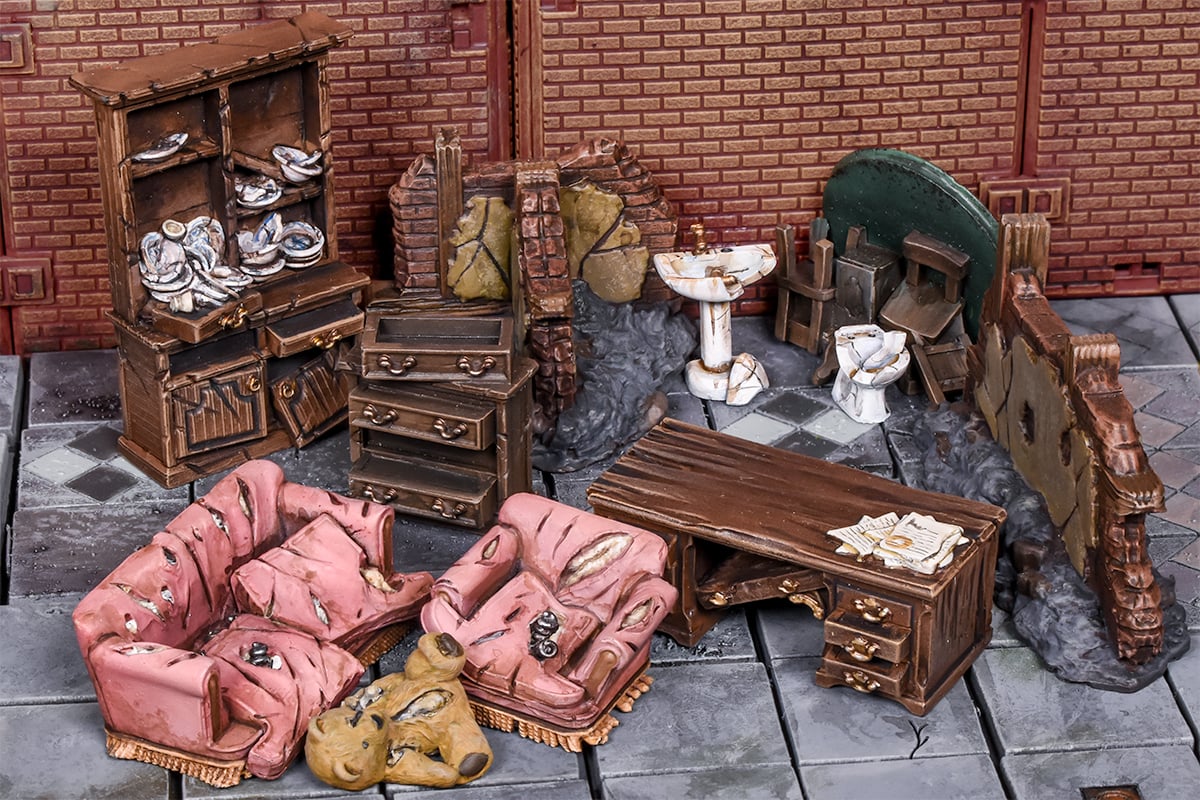 Terraincrate: Battle-Damaged House - Good Games
