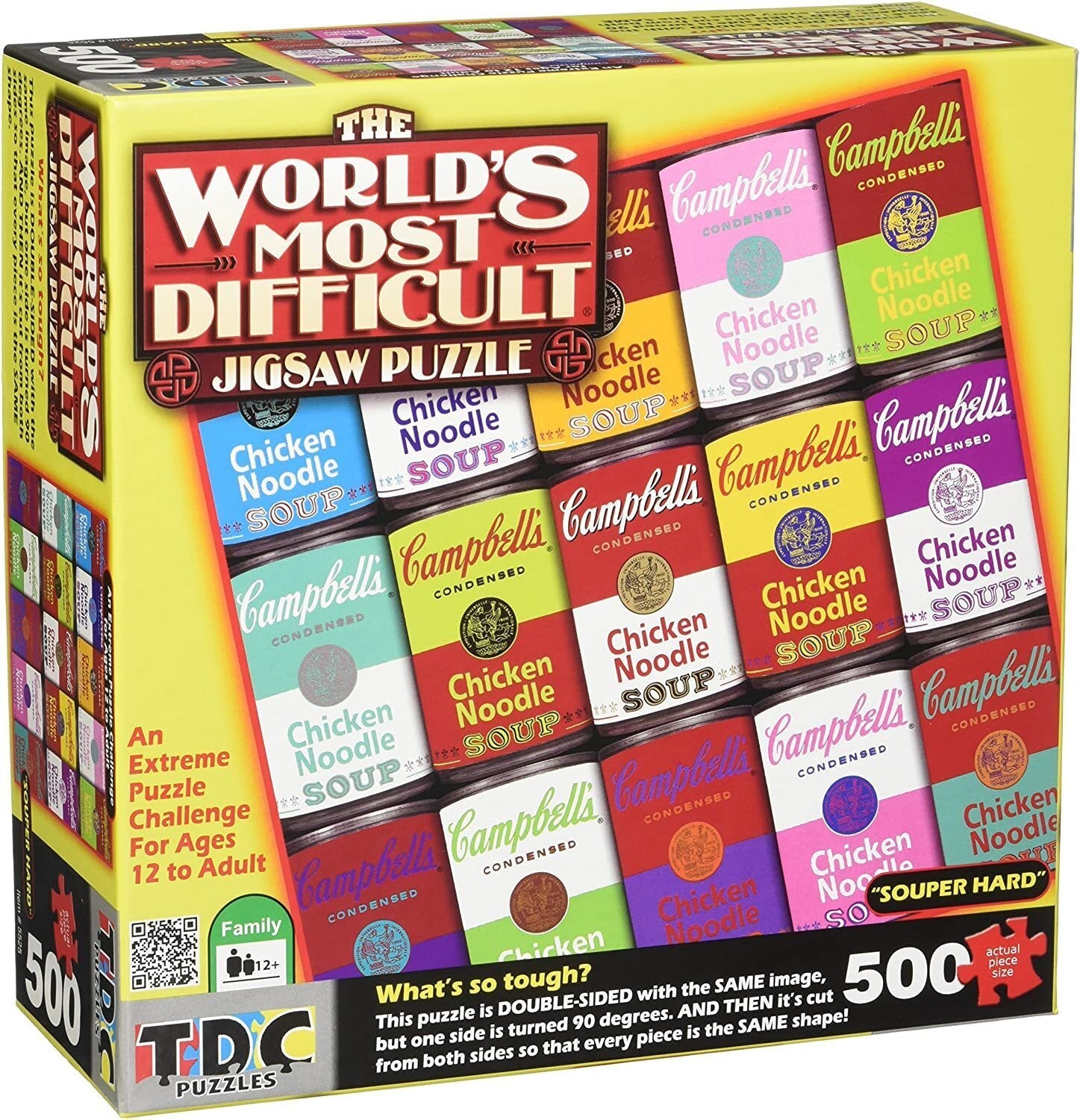 Campbells Souper Hard 500 Piece Jigsaw - Good Games