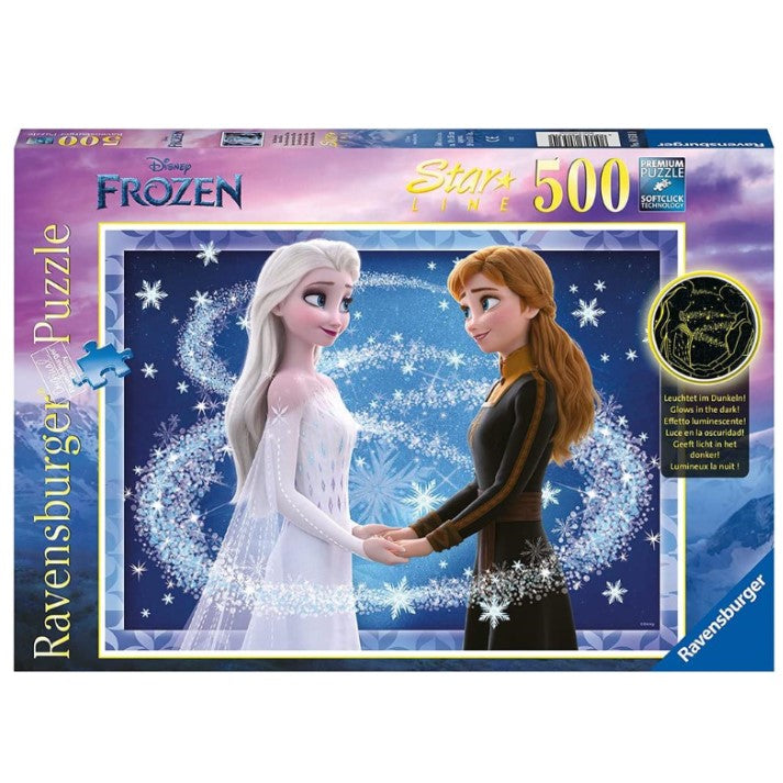 Ravensburger - Starline - The Sisters Anna and Elsa 500 Piece Jigsaw - Good Games