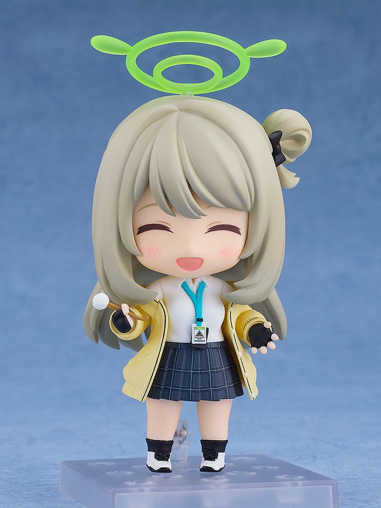 Full set view of Nendoroid Nonomi Izayoi with all parts and accessories