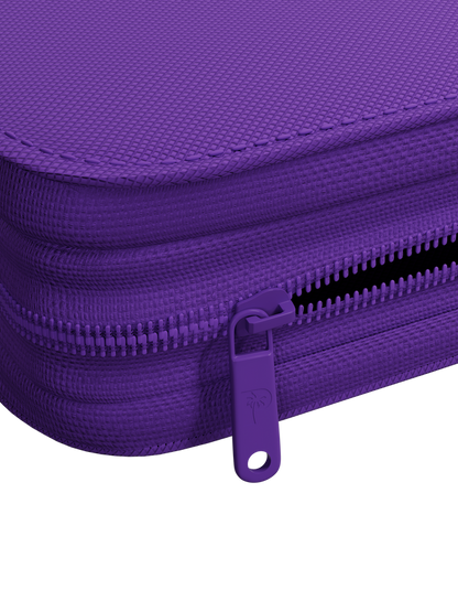 Palms Off Gaming - Collectors Series Top Loader Zip Binder - 9 Pocket - Purple