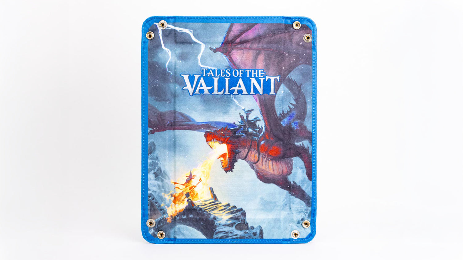 FanRoll by Metallic Dice Games - MDG Tales of the Valiant Fold Up Dice Tray - Good Games