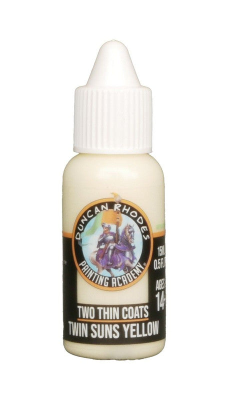 Two Thin Coats Paint 15ml - Twin Suns Yellow - Good Games