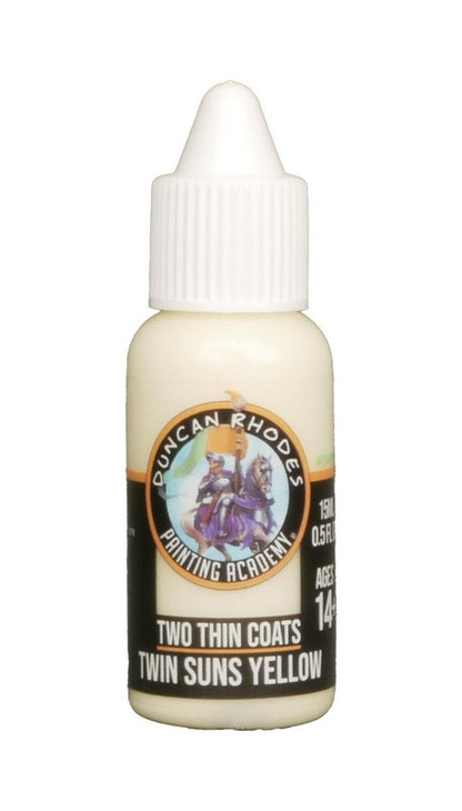Two Thin Coats Paint 15ml - Twin Suns Yellow - Good Games