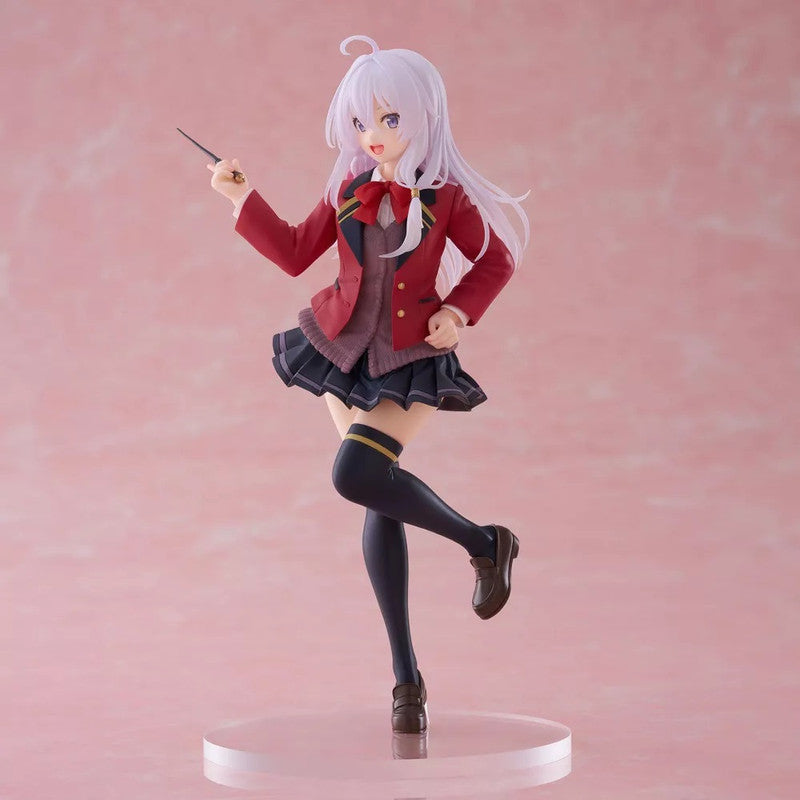 Taito Wandering Witch: The Journey of Elaina Coreful Elaina figure in a red school uniform holds a pointer, standing dynamically