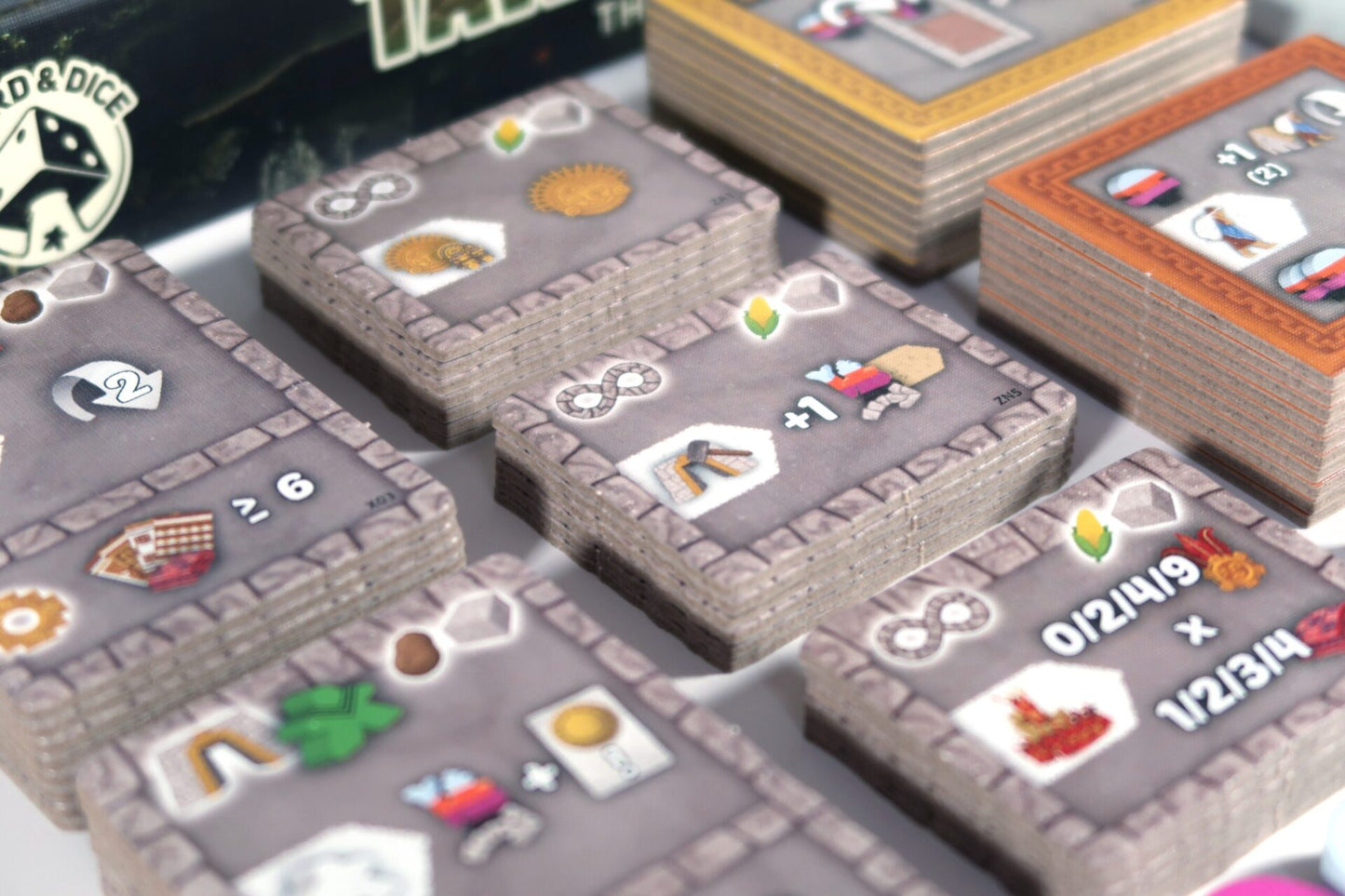 Tawantinsuyu component overview with tokens and figures