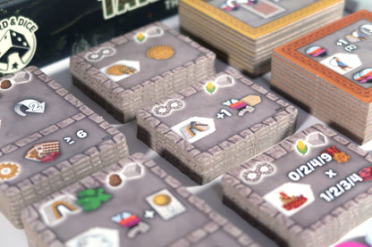 Tawantinsuyu component overview with tokens and figures