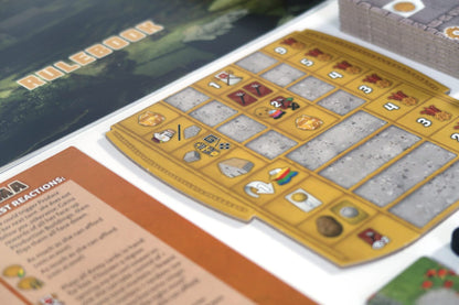 Card deck and components from Tawantinsuyu expansion