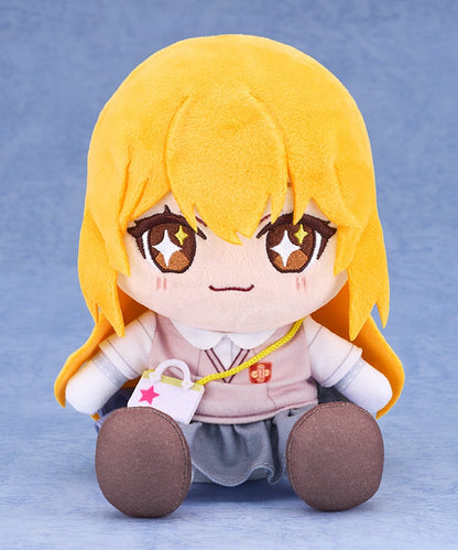 Good Smile Company A Certain Scientific Railgun T Chocopuni Plushie Misaki Shokuhou plushie sitting in school uniform
