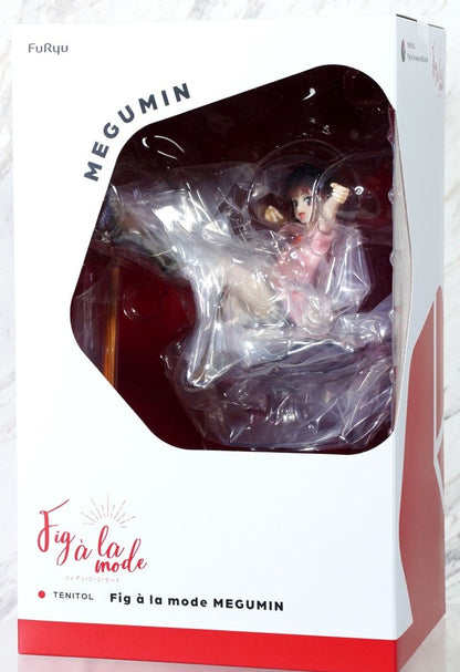 KONOSUBA Megumin Fig a la mode TENITOL figure in clear plastic packaging inside box