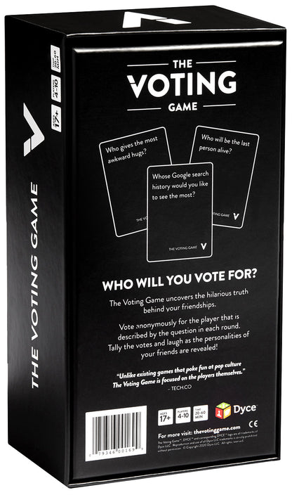The Voting Game: Card Game - Tuck Box - Good Games