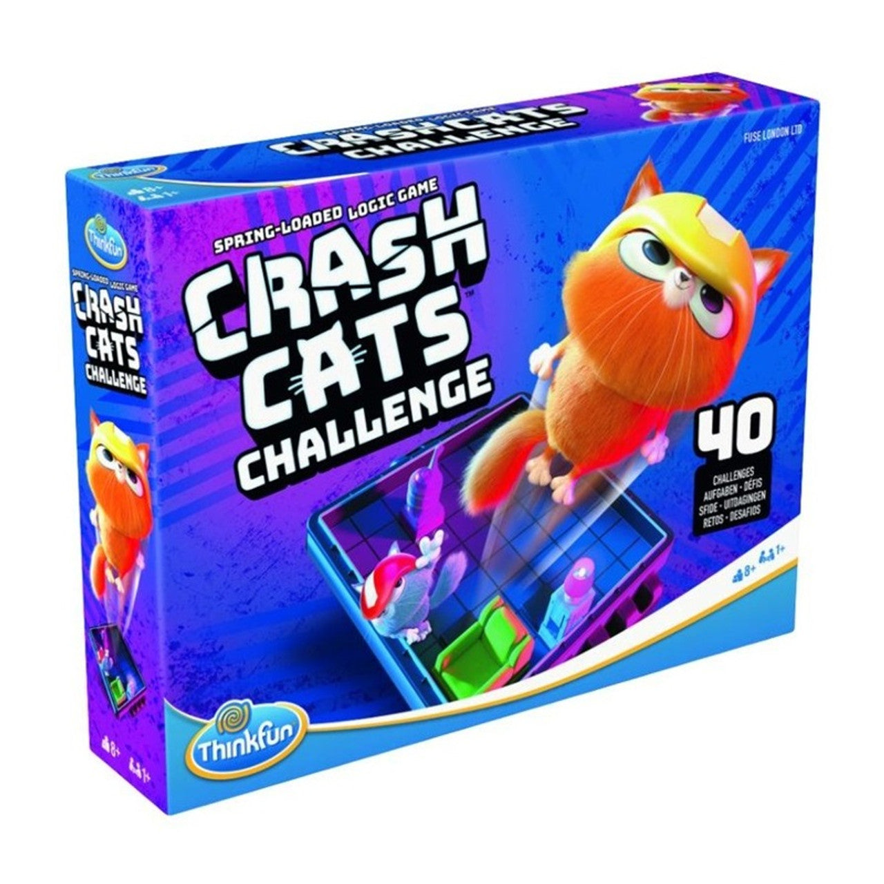 Think Fun - Crash Cats packaging box front view