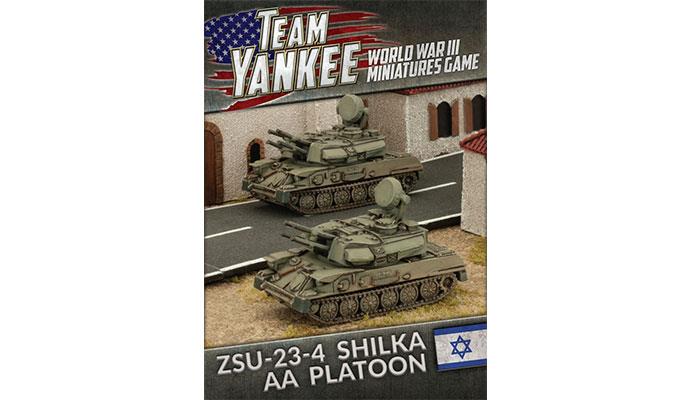 Flames of War Team Yankee Israeli ZSU-23-4 Shilka AA Platoon - Good Games