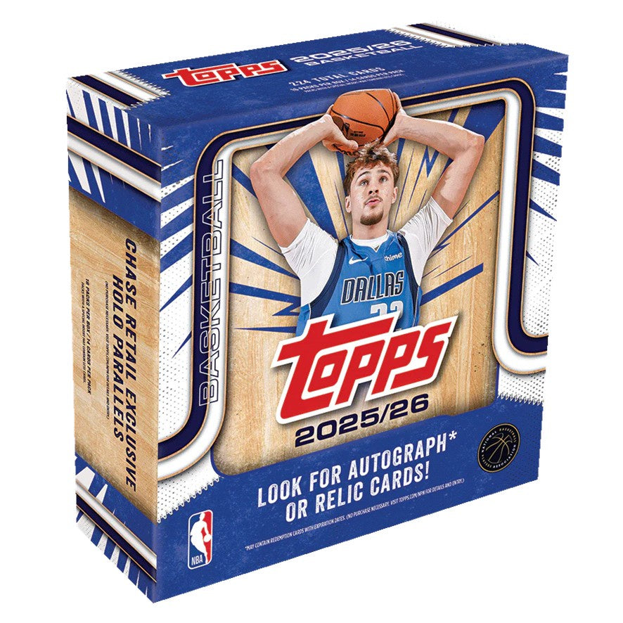 NBA 2025-26 Topps Basketball Mega Box