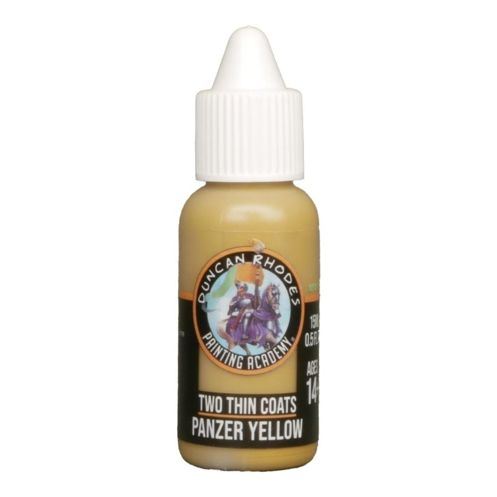 Two Thin Coats Acrylic Paint 15ml - Panzer Yellow - Good Games