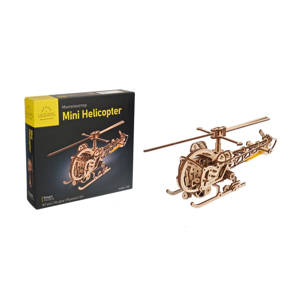 UGears Mini Helicopter - Good Games