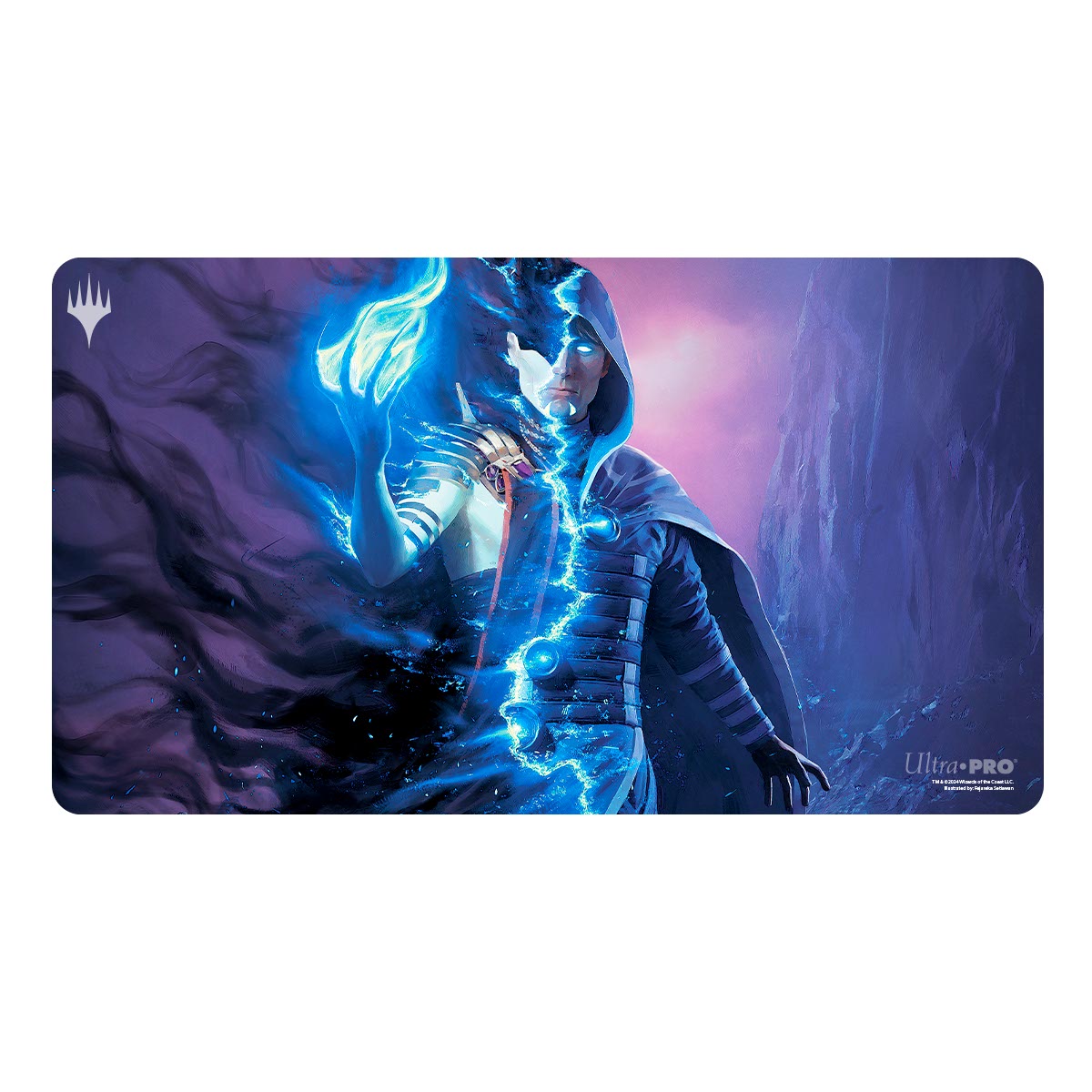 Magic The Gathering - Outlaws of Thunder Junction Playmat Blue-1 - Good Games