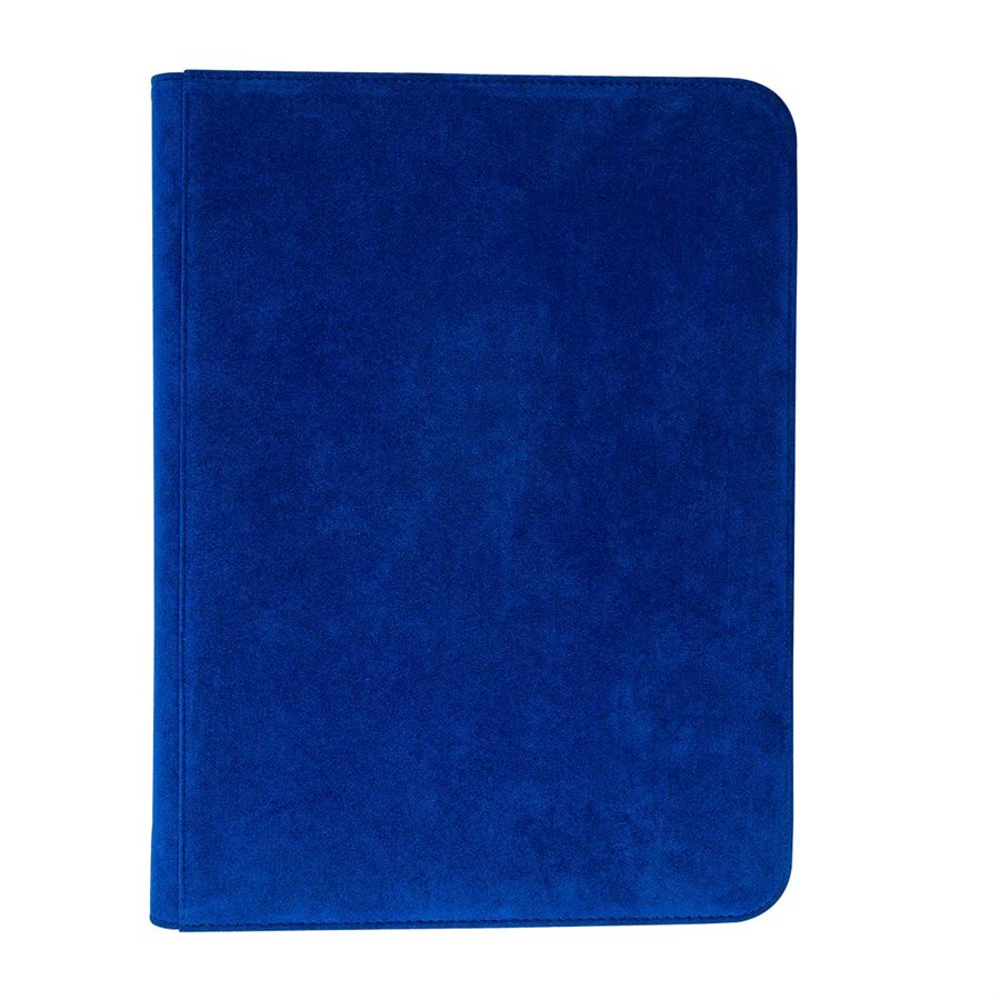 Ultra Pro Binder - Vivid 9 Pocket Zippered Pro Binder Deluxe Blue - Good Games