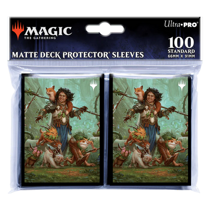 Ultra Pro Magic The Gathering - Deck Protector Sleeves Wilds of Eldraine A (100ct) - Good Games