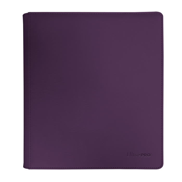 ULTRA PRO Vivid 12 pocket Zippered PRO Binder - Midnight Plum - Good Games