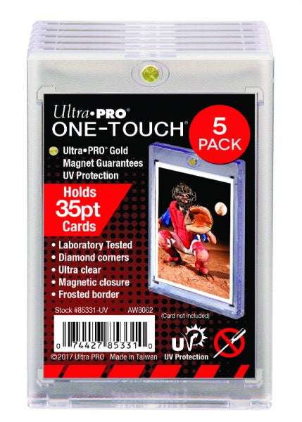 Ultra Pro One Touch - 35 Pt W-magnetic Closure- 5pk - Good Games