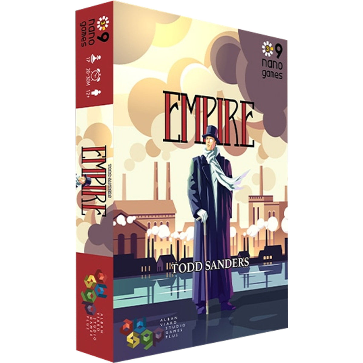 Box cover of the board game &quot;Empire&quot; by Todd Sanders