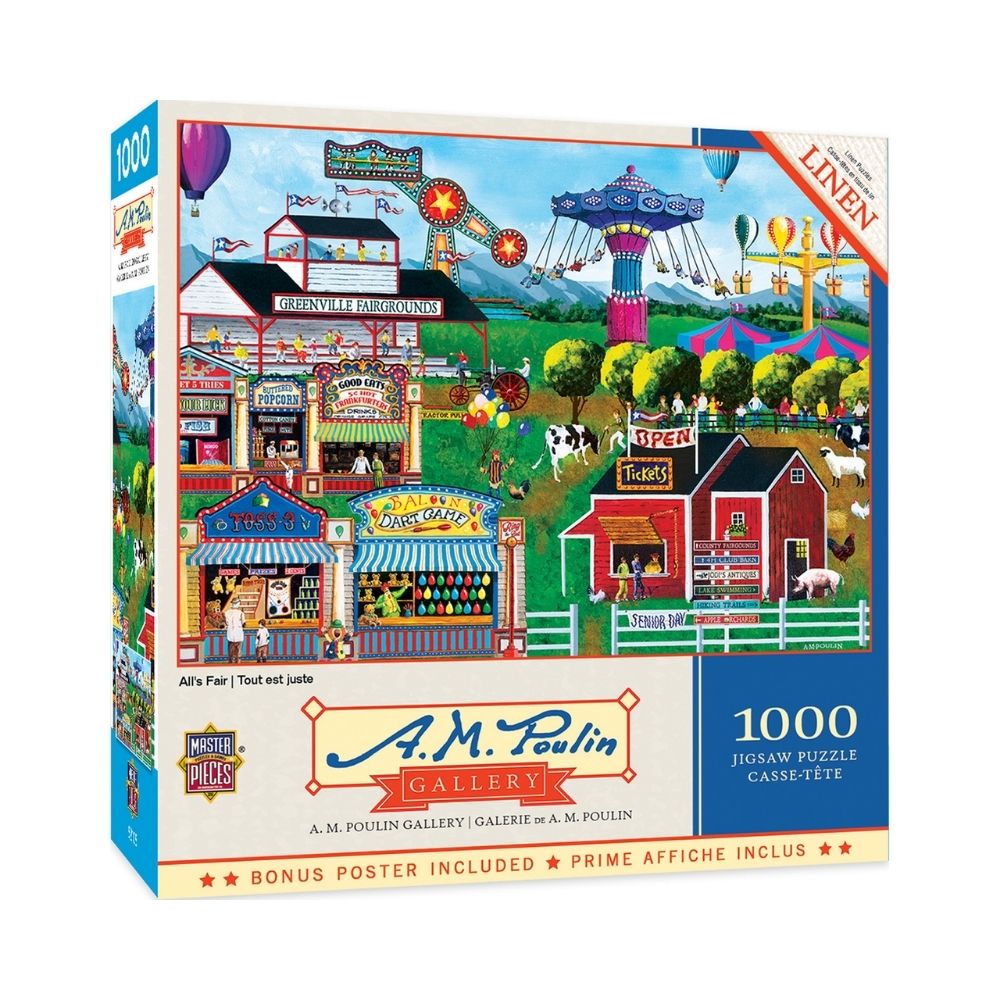 MasterPieces - Am Poulin Alls Fair 1000 Piece Jigsaw