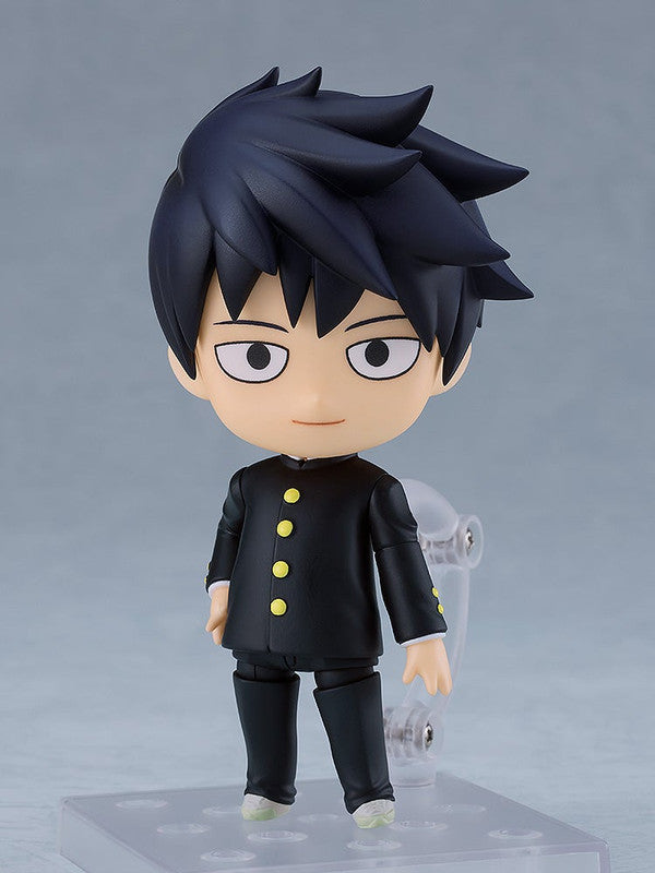 Orange Rouge Mob Psycho 100 III Nendoroid Ritsu Kageyama figure standing on base in uniform