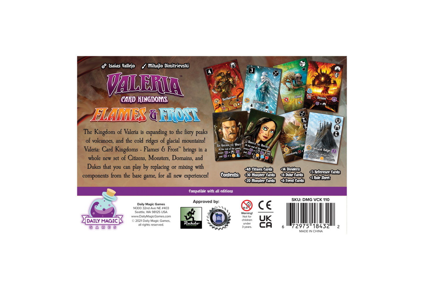 Valeria: Card Kingdoms – Flames & Frost - Good Games