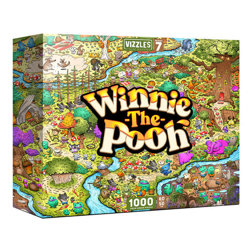 Vizzles Winnie the Pooh 1000 Piece Jigsaw - Good Games