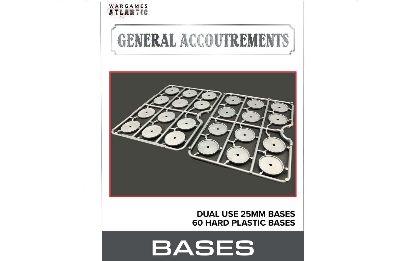 General Accoutrements - 25mm Bases - Good Games
