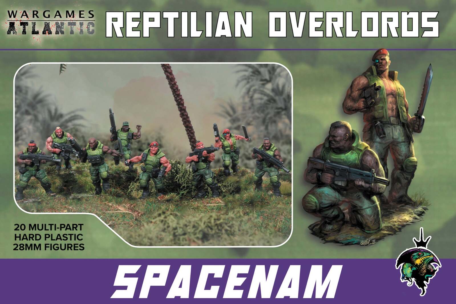 SpaceNam - 20x 28mm Sci-fi Infantry - Good Games