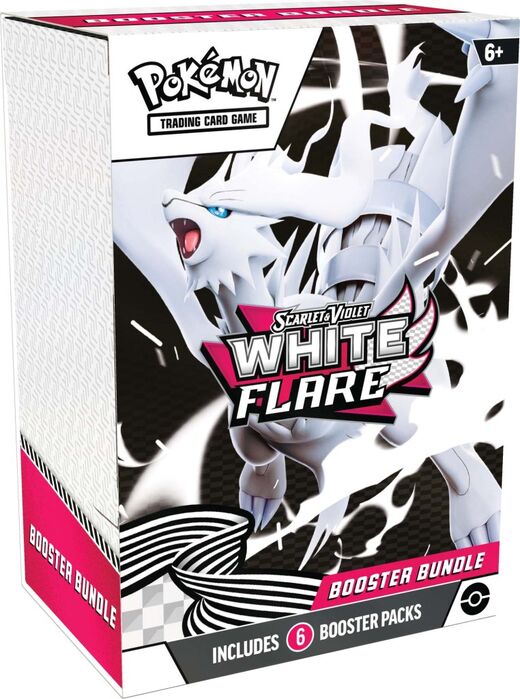 Pokémon TCG: Scarlet &amp; Violet—White Flare Booster Bundle (Preorder) - Good Games