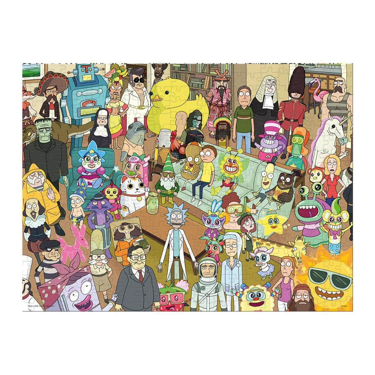 Rick and Morty Puzzle 1000 Piece Jigsaw - Good Games