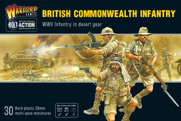 British Commonwealth Infantry (Plastic) - Good Games