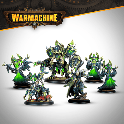 Steamforged Games Warmachine: Cryx Necrofactorium Command Starter Miniatures (SFIK-CRX055) - Good Games