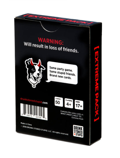 Drunk Stoned or Stupid Extreme Pack - Good Games